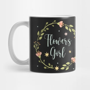 Elegant Flower Girl, Cute Flower Girl Idea, Wedding Party Mug